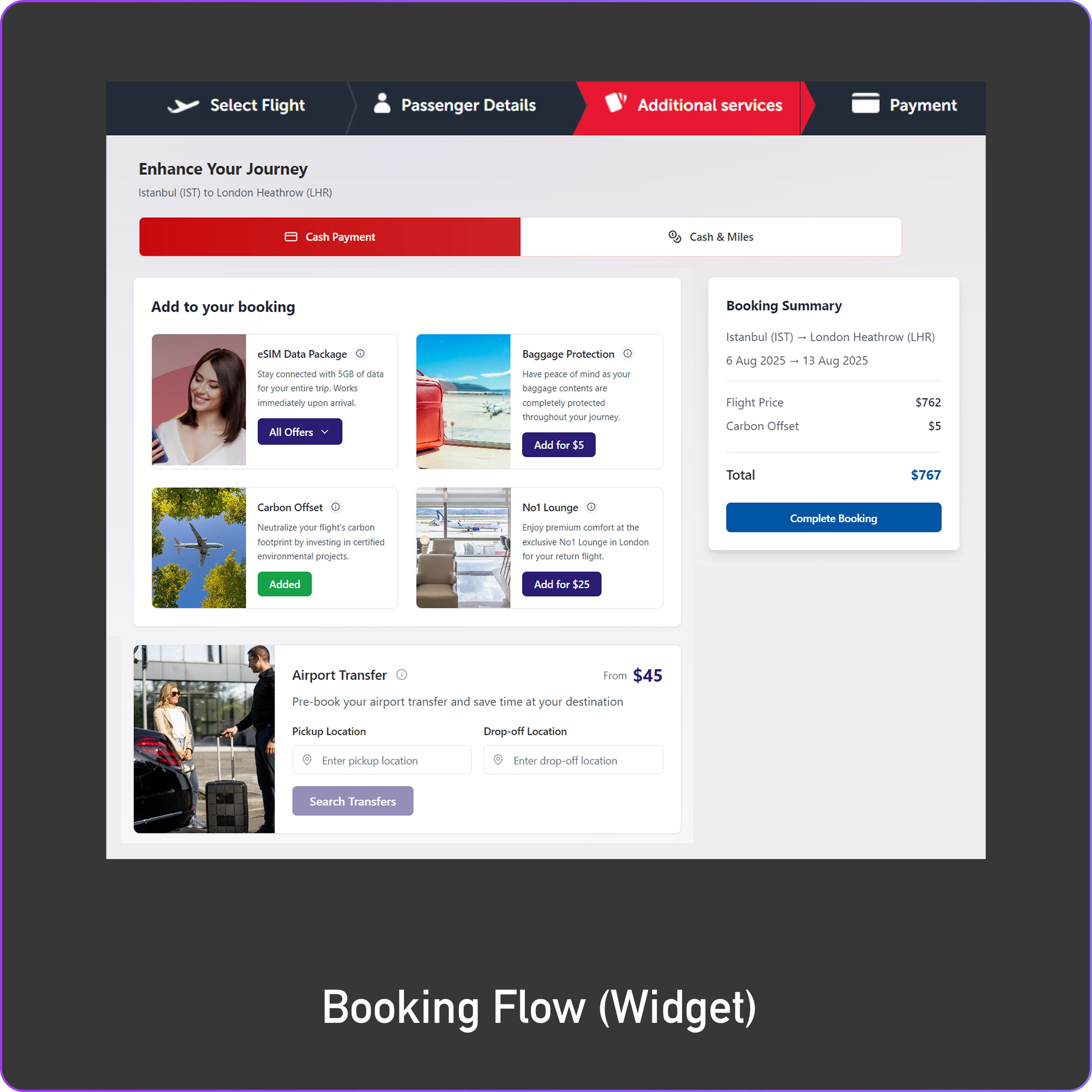 Booking Flow